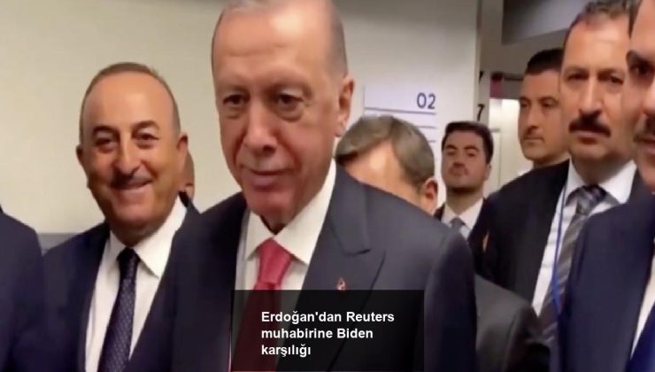 Erdoğan’dan Reuters muhabirine Biden karşılığı