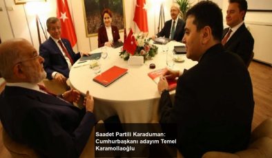 Saadet Partili Karaduman: Cumhurbaşkanı adayım Temel Karamollaoğlu