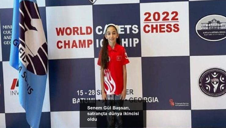 Senem Gül Başsarı, satrançta dünya ikincisi oldu