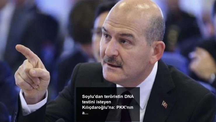 Soylu’dan teröristin DNA testini isteyen Kılıçdaroğlu’na: PKK’nın açıklamasını referans aldın