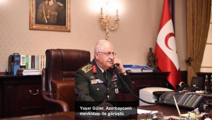 Yaşar Güler, Azerbaycanlı mevkidaşı ile görüştü