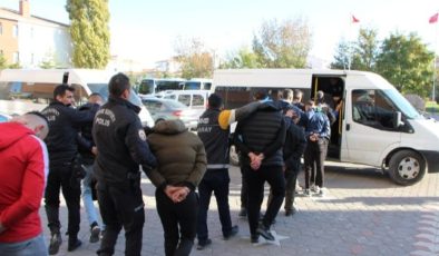Aksaray’da uyuşturucu operasyonu: 58 gözaltı
