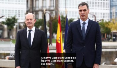 Almanya Başbakanı Scholz ile İspanya Başbakanı Sanchez, güç krizini görüştü