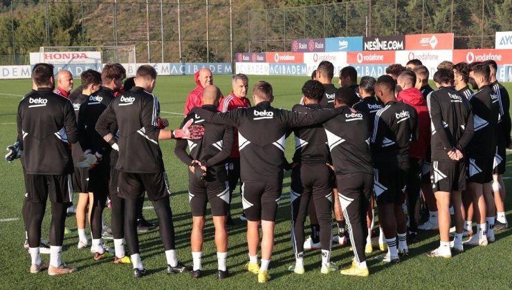 Beşiktaş’ın Ümraniyespor maçı kamp kadrosu