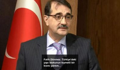 Fatih Dönmez: Türkiye’deki yapı stokunun kıymetli bir kısmı yalıtımsız