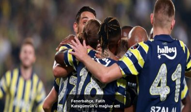 Fenerbahçe, Fatih Karagümrük’ü mağlup etti