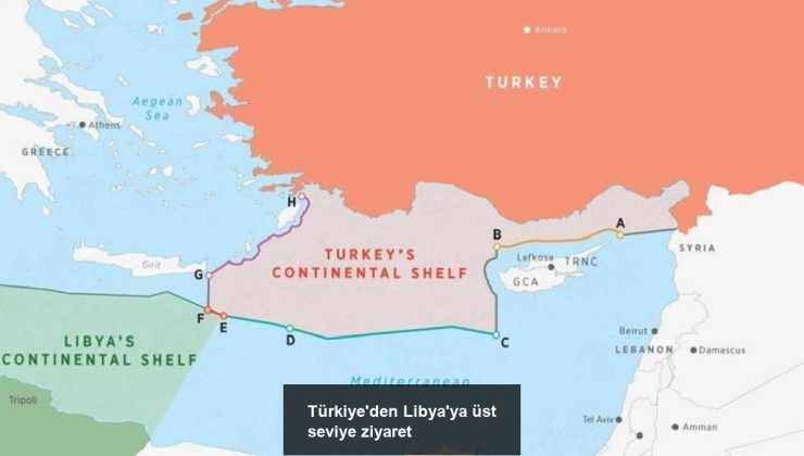 Türkiye’den Libya’ya üst seviye ziyaret