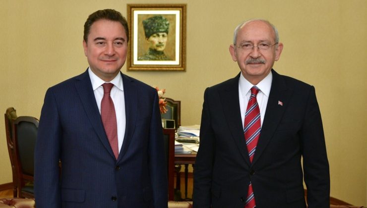 Ali Babacan, Kemal Kılıçdaroğlu’nu ziyaret etti