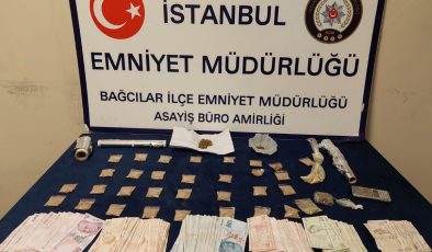 Bağcılar’da uyuşturucu operasyonu: 3 tutuklama