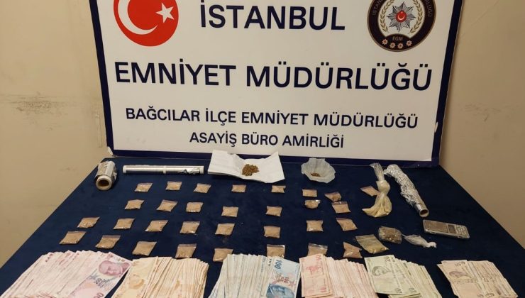 Bağcılar’da uyuşturucu operasyonu: 3 tutuklama