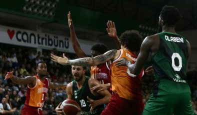 Galatasaray, Darüşşafaka’ya mağlup oldu