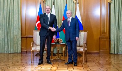 İlham Aliyev ve Vladimir Putin Soçi’de görüştü