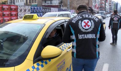 Kadıköy’de uygulamaya takılan taksici: Emniyet kemeri yüzünden ölüyordum