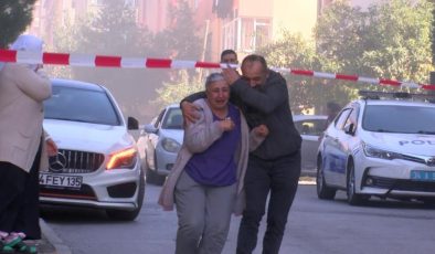 Maltepe’de dükkanının yandığını gören kadın gözyaşlarına boğuldu