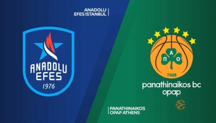 Anadolu Efes – Panathinaikos maçı ne zaman, saat kaçta ve hangi kanalda?