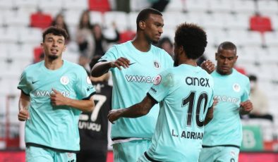 Antalyaspor, Manisa FK karşısında tek golle kazandı