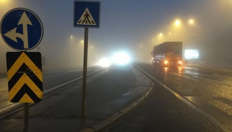 Bolu Dağı’nda sis ve hafif sağanak etkili oluyor