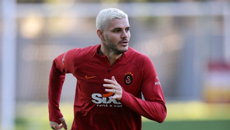 Galatasaray’da Icardi bireysel çalışmalara başladı