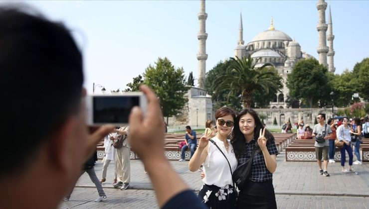Türkiye’yi, 2022’nin 11 ayında 42,1 milyon yabancı ziyaret etti