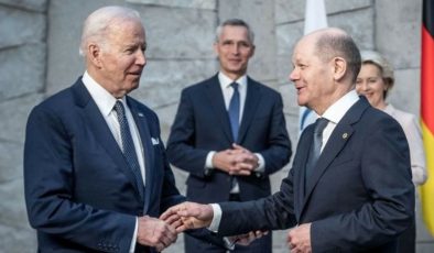 ABD Başkanı Joe Biden, Almanya Başbakanı Scholz ile görüştü