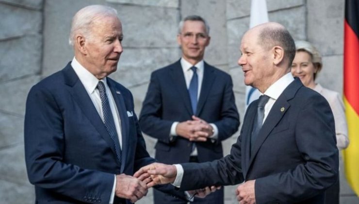 ABD Başkanı Joe Biden, Almanya Başbakanı Scholz ile görüştü