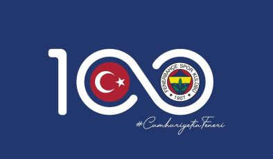 Fenerbahçe’nin Cumhuriyetin 100. yılına özel arması formalarda bulunacak