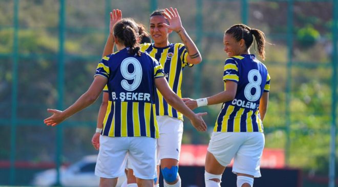 Kadın futbolda Fenerbahçe, Konak Belediye’ye 8 attı