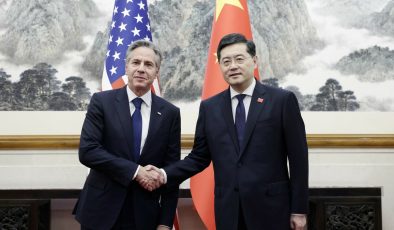 ABD Dışişleri Bakanı Blinken Çin’de: Mevkidaşıyla görüştü