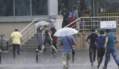 Bayramda İstanbul ve çevresi için yağış uyarısı