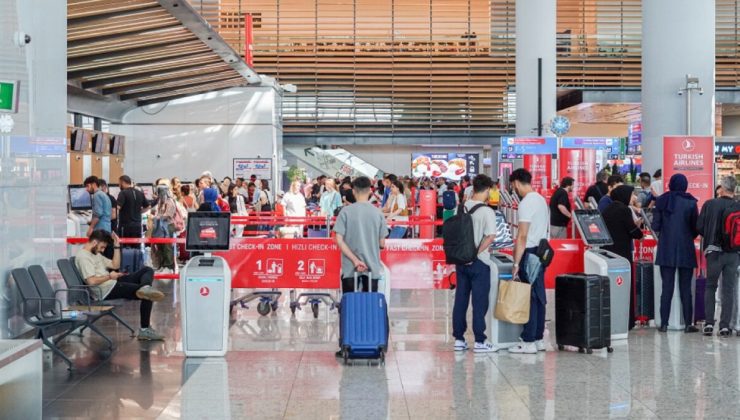 İstanbul Havalimanı’nda tüm zamanların yolcu rekoruna ulaşıldı