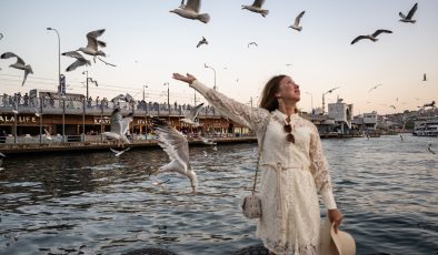 İstanbul’da eşsiz günbatımı görenleri hayran bıraktı