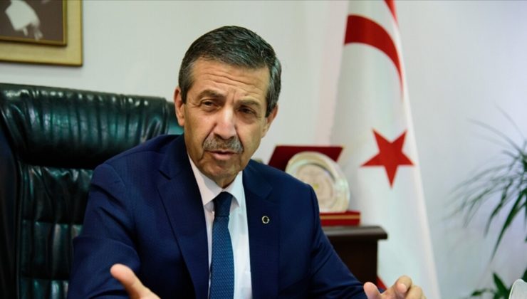 KKTC Dışişleri Bakanı Ertuğruloğlu: Erdoğan’ın şartı, Rumlara şamar niteliğinde cevaptır