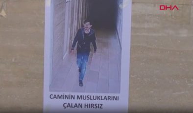Sultangazi’de cami hırsızına fotoğraflı çözüm
