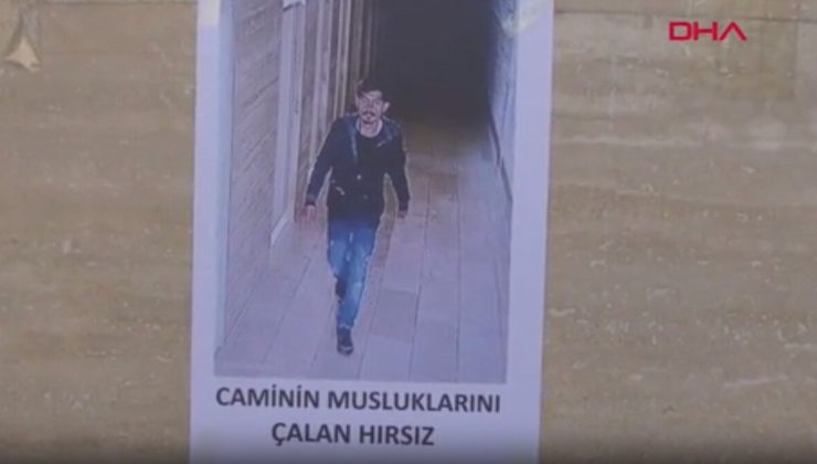 Sultangazi’de cami hırsızına fotoğraflı çözüm