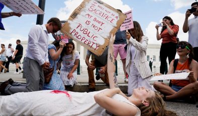 Washington’da kürtaj yanlıları protesto düzenledi