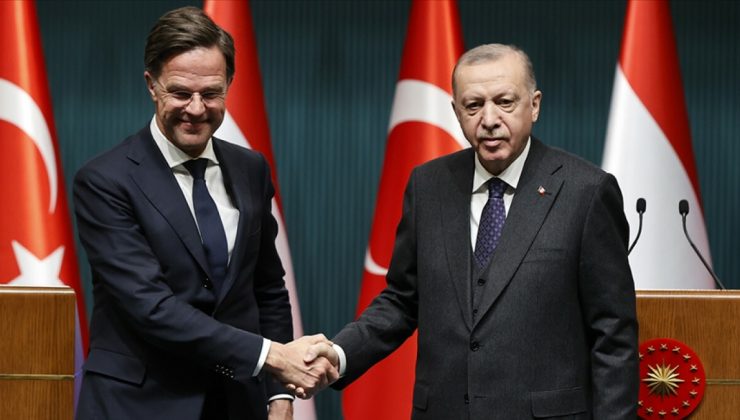 Cumhurbaşkanı Erdoğan, Hollanda Başbakanı Rutte ile görüştü