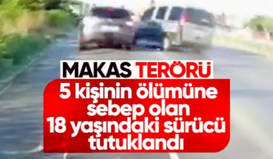 İzmir’de 5 kişinin ölümüne neden olan trafik magandası cezaevinde