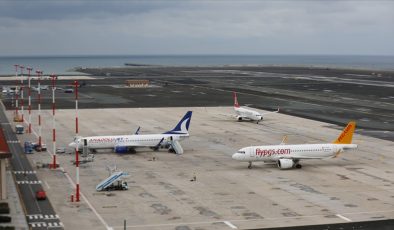 Rize-Artvin Havalimanı’nı bir ayda 87 bini aşkın yolcu kullandı