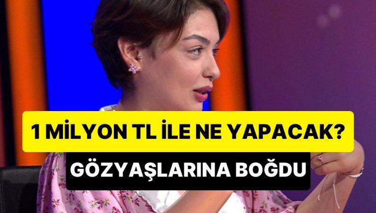 1 Milyon TL Kazanan Rabia Birsen Göğercin’in Kazandığı Ödül ile Ne Yapacağını Açıkladığı Anlar Herkesi Ağlattı