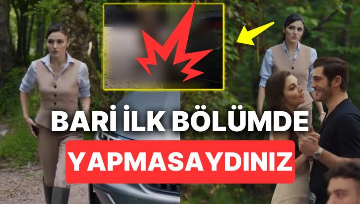 Dakika Bir Gol Bir: Hande Erçel ve Burak Deniz’in Bambaşka Biri Dizisinde İlk Bölümünden Çekim Hatası Yapıldı