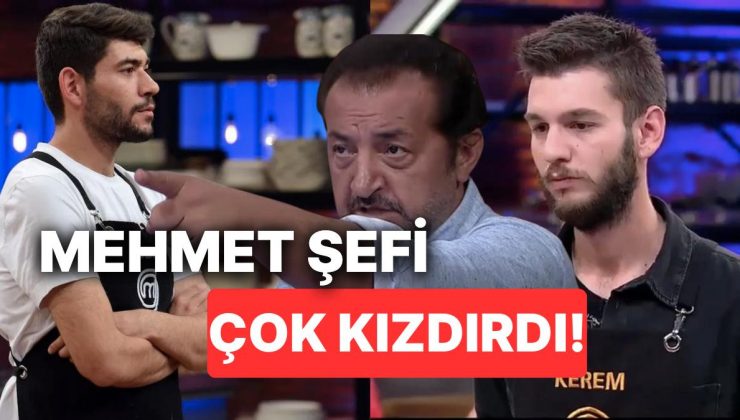 MasterChef All Star’da Sergen’in Vukuatları Bitmiyor: Bu Sefer Mehmet Şef’i Bile Dinlemedi