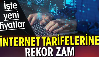 İnternete Rekor Zam! Milyonlarca Kullanıcının Faturası Artacak