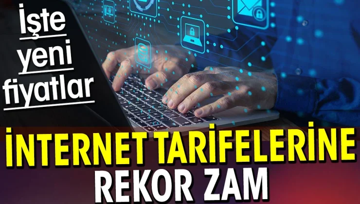 İnternete Rekor Zam! Milyonlarca Kullanıcının Faturası Artacak